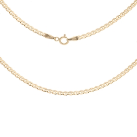 Złoty łańcuszek 50cm splot Gucci pr.585 | EJC031