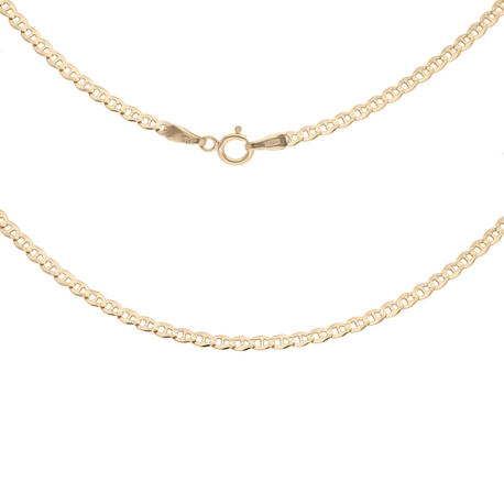 Złoty łańcuszek 50cm splot Gucci pr.585 | EJC031 (1)