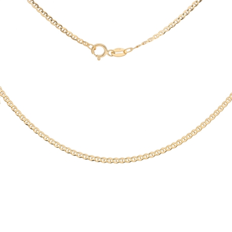 Złoty łańcuszek 45cm splot Gucci pr.585 | EJC033 (1)