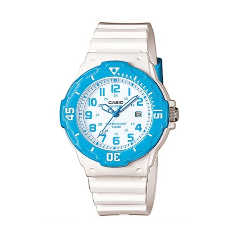 Zegarek dziecięcy Casio LRW-200H-2BVEF na białym pasku | EWK001 (1)