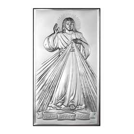 Srebrny obrazek, Jezu Ufam Tobie  | EPS024